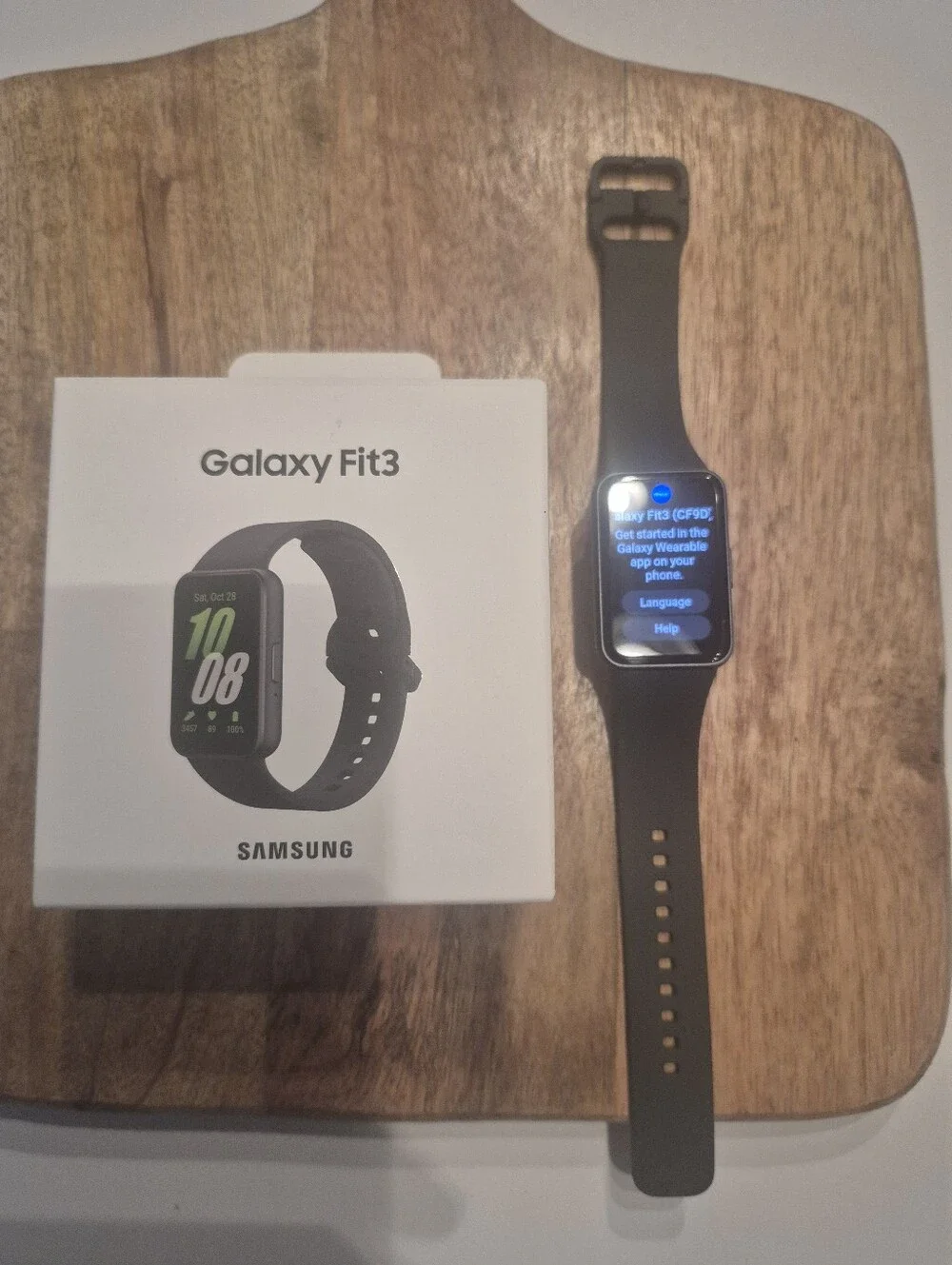 Samsung Galaxy Fit3 Fitness Tracker - Black